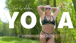 ❌𝐅𝐎𝐑𝐁𝐈𝐃𝐃𝐄𝐍 𝐊𝐈𝐓𝐓𝐘 ♥ Stretch your body with me - Yoga in the Forest