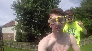 GO PRO ADVENTURES IN THE POOL! *Family Entertainment*