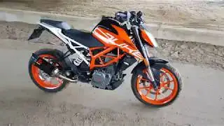 KTM DUKE 390 Akrapovic exhaust sound