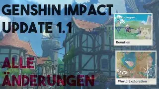 Update 1.1 Changelog -  Alle Änderungen -  Genshin Impact