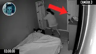 CREEPY GHOST VIDEOS CAPTURED ON CCTV CAMERA #6