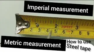 TAPE MEASURE FOR BEGINNERS