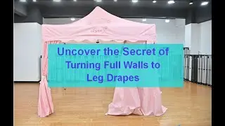 Uncover the Secret of Turning Full Walls to Leg Drapes