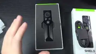 NVIDIA SHIELD Remote Unboxing