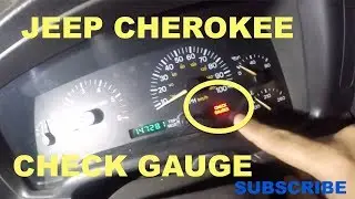 Check Gauges Light on Jeep Cherokee