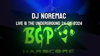 Dj Noremac Live @ The Underground Reunion 24 -08-2024 [Millennium and Early hardcore]