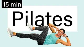15 min ABS and BUTT workout | PILATES to the beat