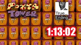 Pizza Tower True Ending NMG Speedrun - 