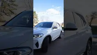 BMW X3 gets tints all the way around, Now look it at! 🔥 #bmw #cars