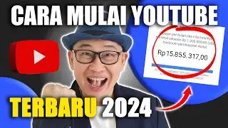 TUTORIAL TERLENGKAP 👍Cara membuat channel YOUTUBE TERBARU [2024] Step by Step bagi YOUTUBER PEMULA