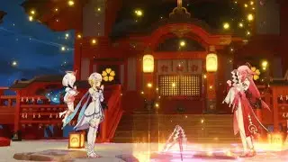 Genshin Impact | The Great Narukami Offering #YaeMiko #DivinaVulpes #Act1 | Walkthrough part 130