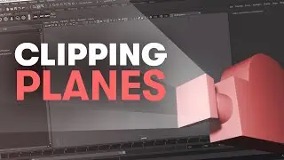How to adjust the Camera Clipping Plane in Maya