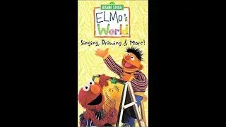 Opening And Closing To Elmo's World:Singing,Drawing,and More! 2000 VHS
