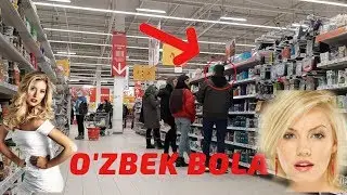 УЗБЕК РОССИЯДА РУС КИЗЛАРИНИ ЛОЛ колдирди / Реакции людей