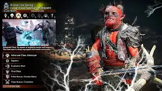 SPROG DESTROYER IS THE COOLEST ORC IN MORDOR - SHADOW OF WAR