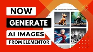 Generate AI image in elementor || How to use ai image in elementor?