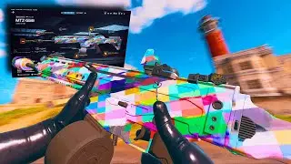 The NO RECOIL MTZ 556 is AMAZING on REBIRTH ISLAND (Best MTZ-556 Class Setup Warzone)