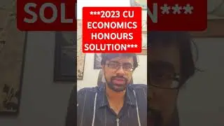 Are you struggling with Economics Honours question paper'23? I am just a call away#EconomicsHonours
