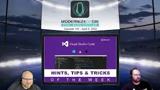 Multiple cursor case preserve - VSCode Hint Tip and Trick of the Week - 4/5/22 - Episode 142