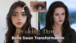 Recreating Bella Swan's ICONIC Makeup | Breaking Dawn
