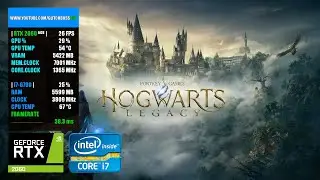 Hogwarts Legacy | RTX 2060 6GB + i7-6700 + 16GB RAM