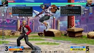 KOFXV Overlay - Stats and Frame Gap