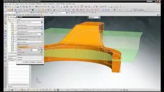 NX 8.5 Modelling - Draft with Parting Surfaces