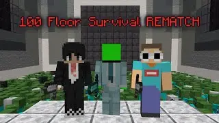 Dream's Minecraft Speedrunners VS 100 Floors REMATCH | But It's Fan-Made