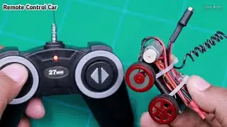 Awesome Idea | Mini RC Car Make At Home | Simple Gadget