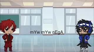 mYw mYw nEgA || Gacha Life meme || Ft. the OwO cat and bad boy (Gacha heat)