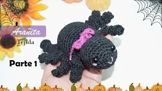 Arañita Tejida Parte 1/2 - Cabeza y Cuerpo -  Amigurumi Paso A Paso | @AnabelMonGar