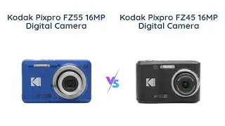 KODAK PIXPRO FZ55-BL vs FZ45-BK Digital Camera Comparison 📷🔍🎥