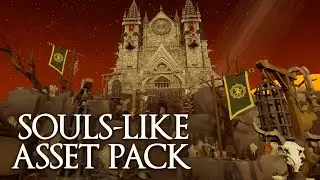 The perfect asset for making a SOULS-LIKE game | Bonus Unity vs Unreal Project Comparison