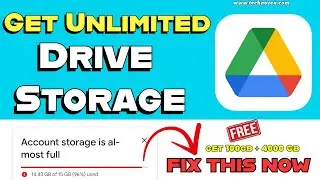 How To Get Unlimited Storage On Google Drive 🤔 ?  For Free 💸 [Get 100 GB + 4000 GB]