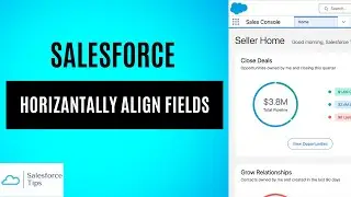 How to horizontally align fields on Salesforce Dynamic Forms