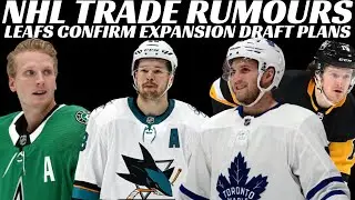 NHL Trade Rumours - Leafs, Sharks & Stars + Injury Updates, VGK Sign Chayka + More