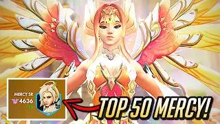 ⭐️ Top 50 Mercy Main! ⭐️ Champion Mercy SR - Overwatch