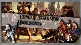 Rome 2 Total War coop прохождение за Македонию #3 Битва на переправе!!