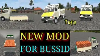 NEW TATA TRUCK MOD FOR BUSSID - LORRY MOD - BUS SIMULATOR INDONESIA..