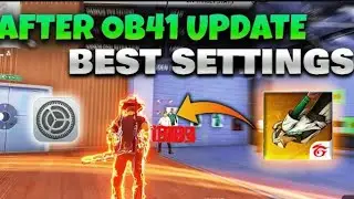 After OB41 update headshot @ perfect sensitivity settings ⚡!! 2023 headshot setting 😱