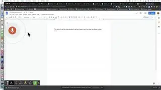 Voice Typing in Google Docs!