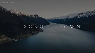 Animation On Scroll Down Effect CSS | Scroll Down Animation HTML CSS | BcaCodewali