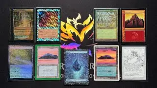 You Asked to See Some Magic Cards! Misprint and Test Print Lands