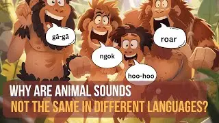 Why are animal sounds different in different languages