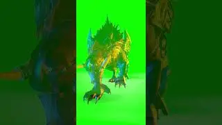 Wolf Warrior green screen footage 