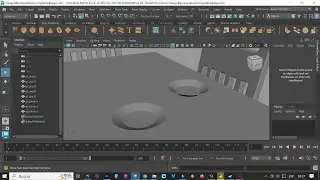 Cómo crear un plato en maya autodesk 2024 video tutoriales en maya autodesk como hacer un plato 3d