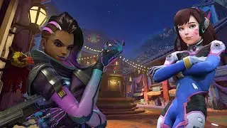 Overwatch: Two Girls in One Lobby?! (Minecraft Servers, Solider 76 Clutches... etc)
