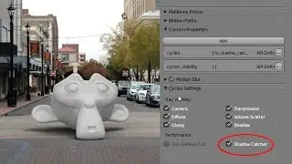 Blender Quick Tip #5 | REAL Cycles Shadow Catcher