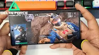 Samsung Galaxy S22 Ultra Gaming Test | Delta Force |