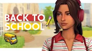 BACK TO SCHOOL - child, teen & young adult! 🎒✏️ | Sims 4 CAS + cc list!